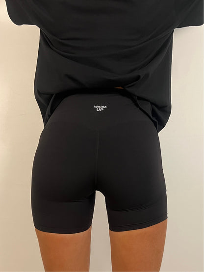 Essential Black 6” Shorts