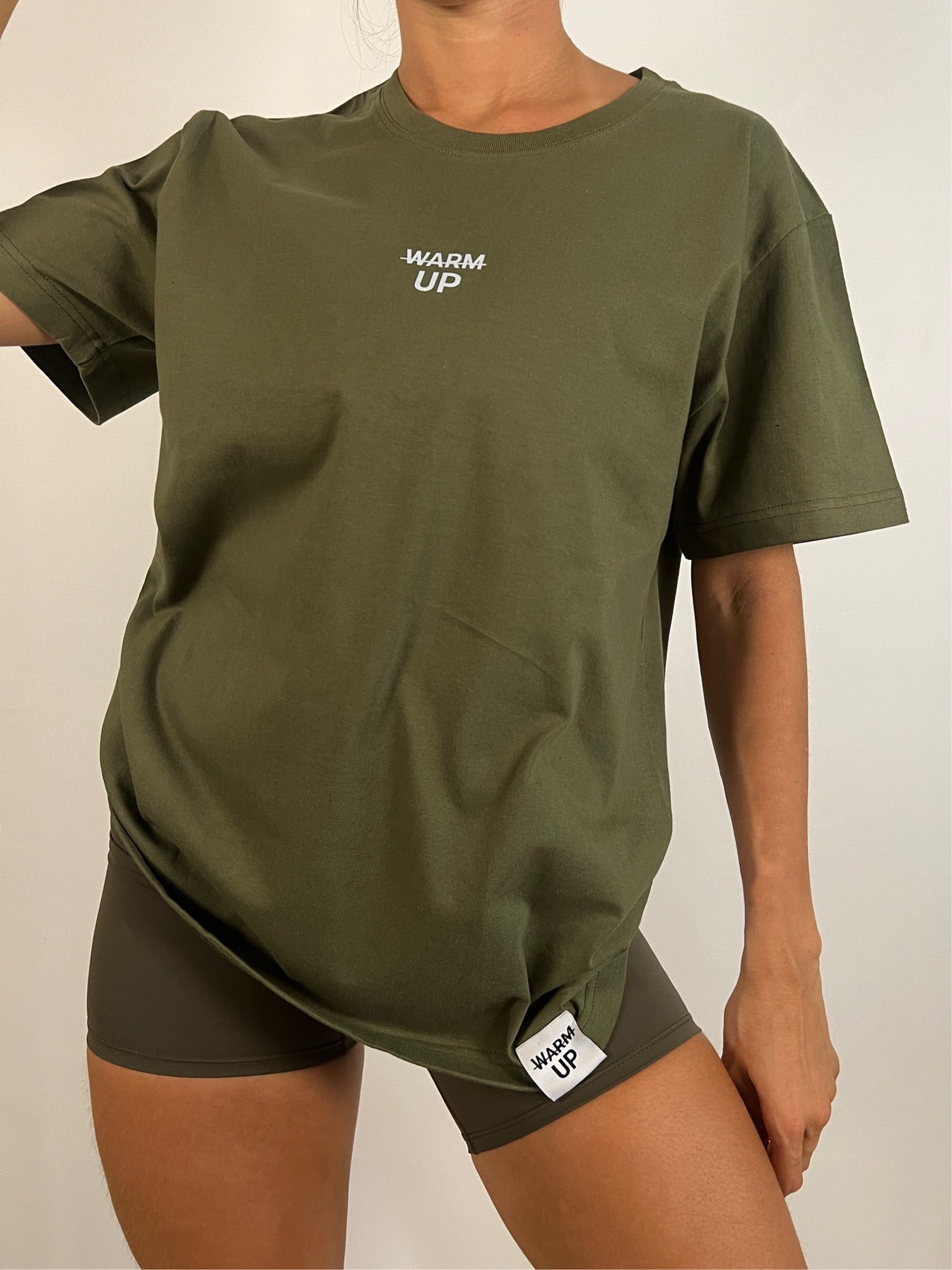 Essential Army Green Oversized T-shirt