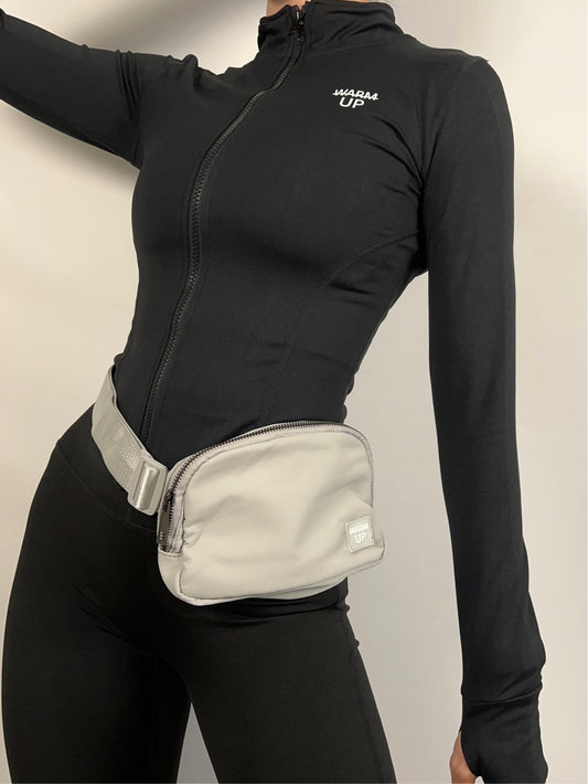 Essential Cool Grey belt bag