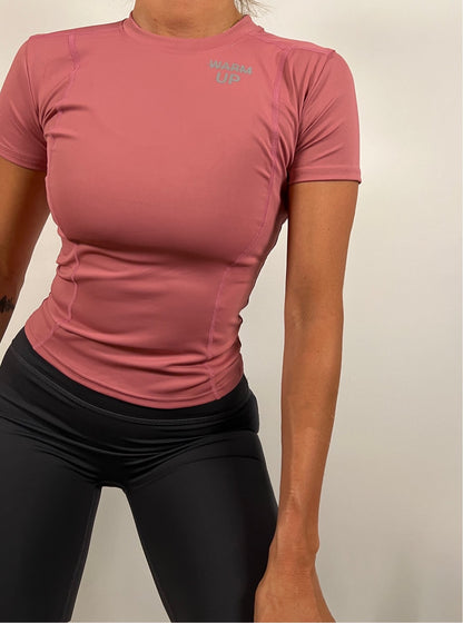 Pink Sculpt short-sleeve